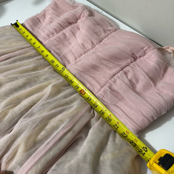 torrid betsy Johnson Collab, whimsy ferry boho Pink Tulle Midi Dress size 26 - Picture 13 of 13